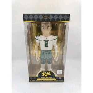 Zach Wilson Funko Gold 12" - New York Jets - NFL - White Jersey